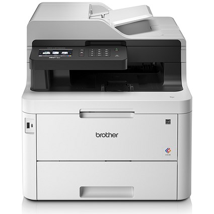 Brother MFC-L3770CDW A4 Wireless 4 in 1 Colour Laser Printer, White