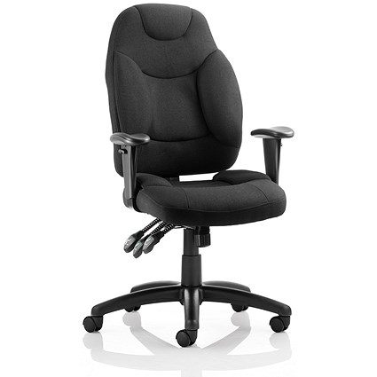 Sonix Galaxy Task Operator Chair, Black