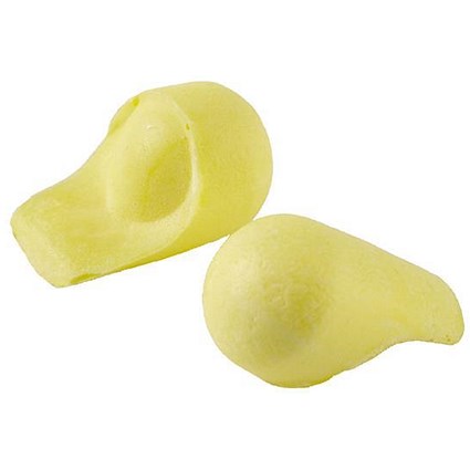 Ear Soft 21 Ear Plugs, Yellow, Pack of 250