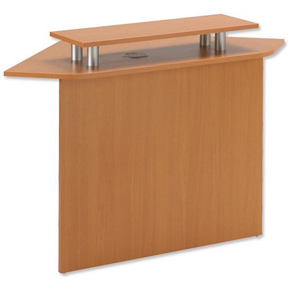Trexus Reception Corner Linking Unit W800xD800xH835mm Beech