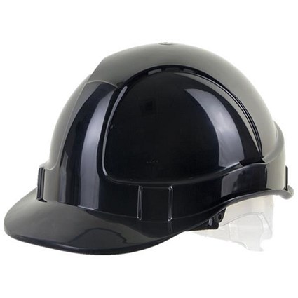 B-Brand Economy Vented Safety Helmet - Black