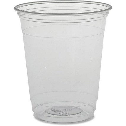 Solo 12oz Plastic Tumbler / Crack-resistant / Clear / Pack of 50
