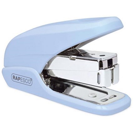 Rapesco X5 Mini Stapler / Capacity: 20 Sheets / Blue