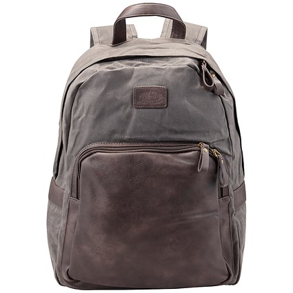 Pride and Soul Sensation Laptop Backpack, 15 inch Capacity, Grey/Brown