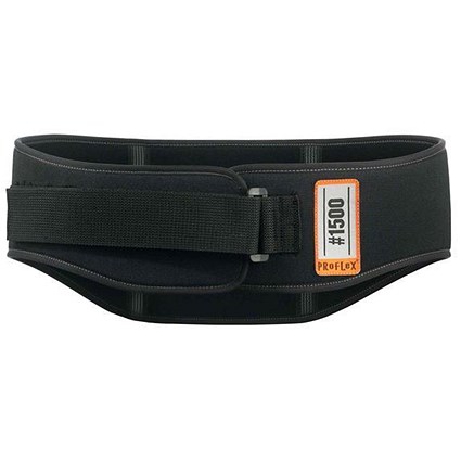 Ergodyne 1500 Back Support Belt, Medium, Black