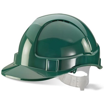 B-Brand Economy Vented Safety Helmet - Green