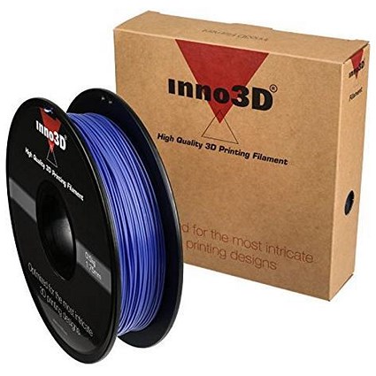Inno3D PLA Filament for 3D Printer 1.75x200mm 0.5kg Blue Ref 3DPFP175BL05