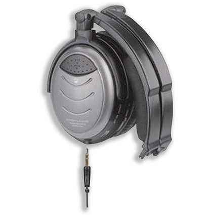 Compucessory Headset Foldable Noise-cancelling up to 18dB at 300Hz Cord 1.5m Ref CCS55231
