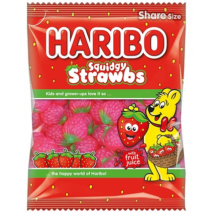 Haribo Giant Strawbs - 140g