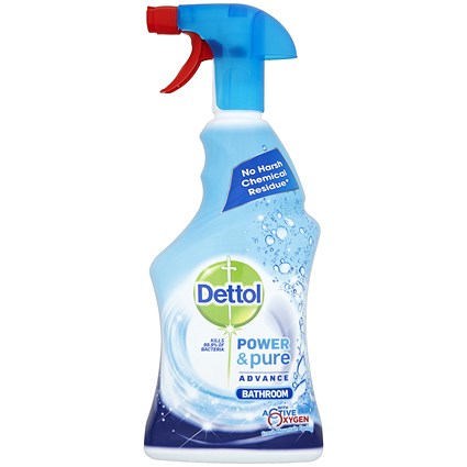 Dettol Power & Pure Bathroom Cleaner Spray - 750ml