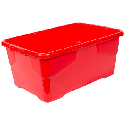 Strata Curve Box, Red, 42 Litre