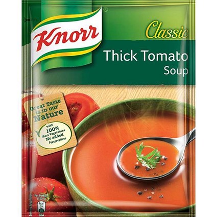 Knorr Tomato Soup / Ready-to-Eat / 250ml / Pack of 12