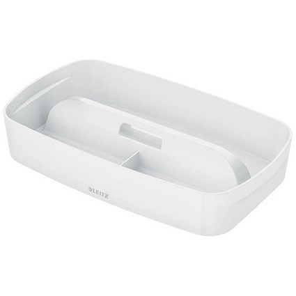 Leitz MyBox Organiser Tray with Handle - White