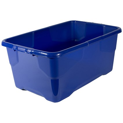 Strata Curve Box, Blue, 42 Litre