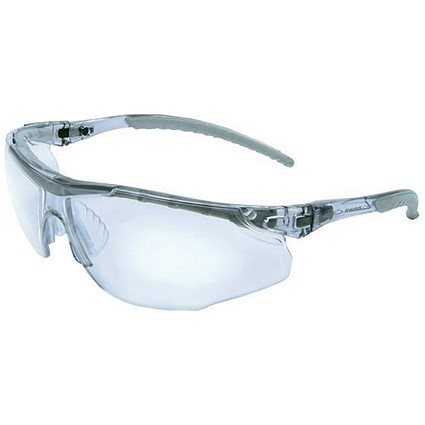 JSP Cayman Safety Spectacles, Adjustable with Cord, Clear
