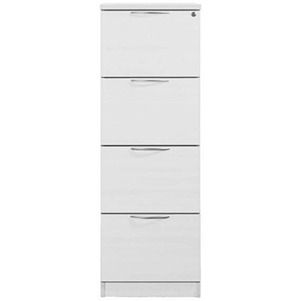 Sonix Filing Cabinet / 4-Drawer / Foolscap / White
