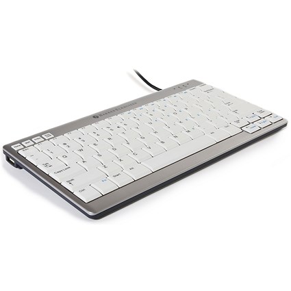 Bakker Elkhuizen Ultra 950 Compact Keyboard, Wired, Grey