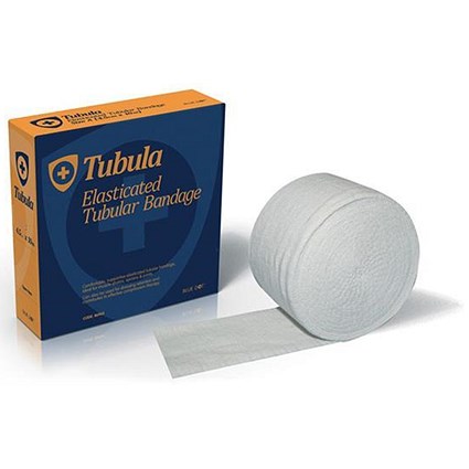 Click Medical Tubular Bandage, Cotton/Elastic, Size C, 4.5cm x 10m, White