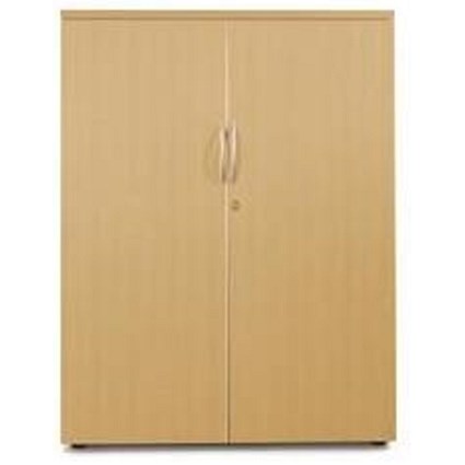 Sonix Medium Cupboard / 1 Shelf / 1200mm High / Oak