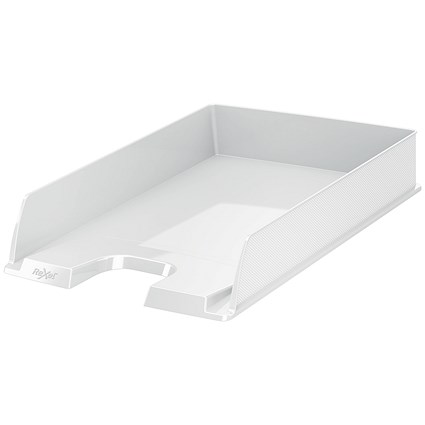 Rexel Choices Self-stacking Letter Tray, White