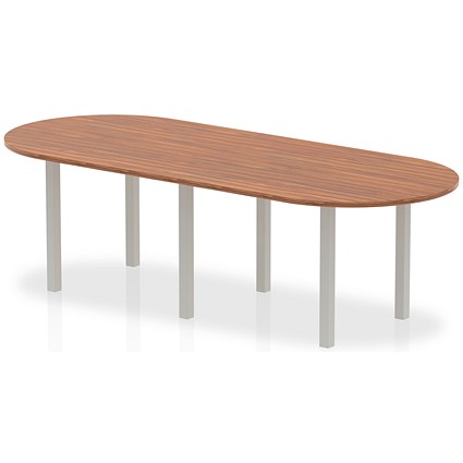 Trexus Boardroom Table, 2400mm Wide, Walnut