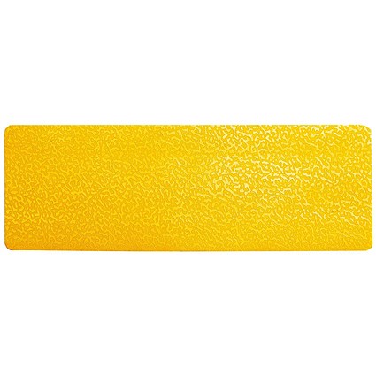 Durable Permanent 'Stripe' Floor Marking Shape, Yellow, Pack of 10