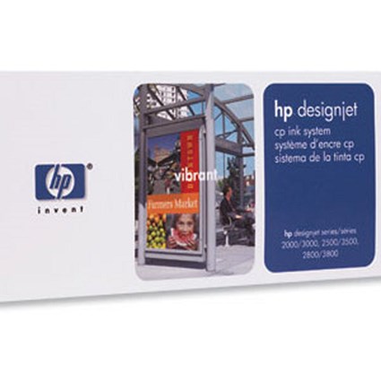 Hewlett Packard [HP] Inkjet System Cartridge UV 410ml Black for DesignJet CP Ref C1892A
