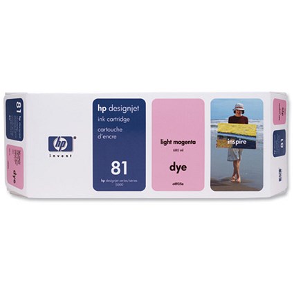 HP 81 Light Magenta Ink Cartridge