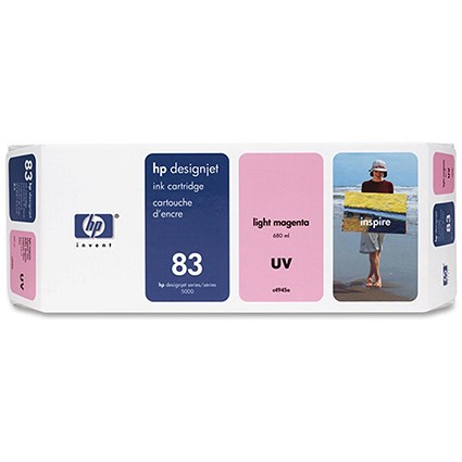 HP 83 Light Magenta UV Ink Cartridge