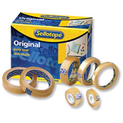 Sellotape Original Boxed Pack 24mmx33m [ Pack 6]