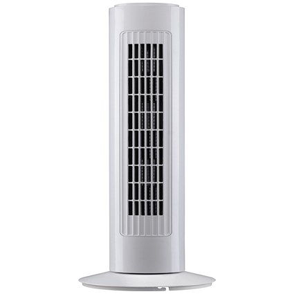 5 Star Tower Fan, Oscillating, H762mm, White, Whisper Quiet