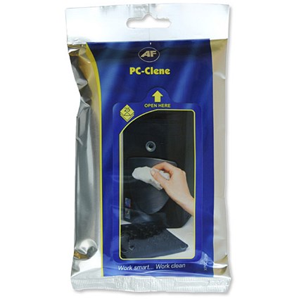 AF PC-Clene Wipes Flatpack 25 Wipes