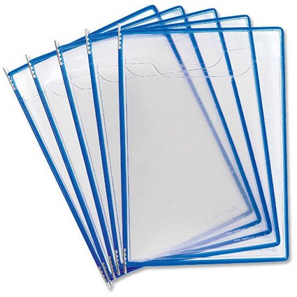 Tarifold Technic Fold-Up Pocket for Display Units Capacity 40 Sheets A4 [Pack 5]