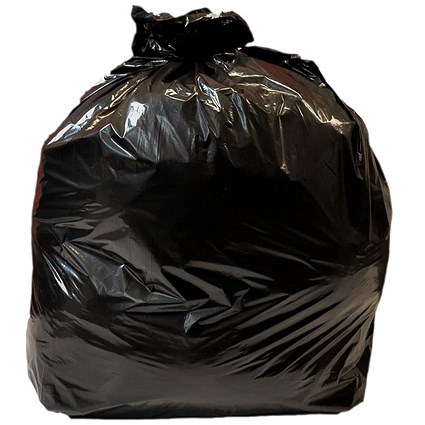 Extra Heavy Duty Refuse Sacks 457 x 838 x 1016mm 200 Gauge Black (Pack 100) - Extra Heavy Duty Refuse Sacks 457 x 838 x 1016mm 200 Gauge Black (Pack 100) -