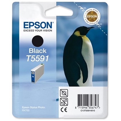 Epson T5591 Black Inkjet Cartridge