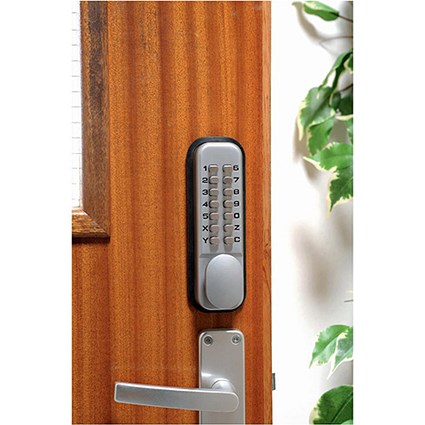 Mechanical Digital Door Lock Zinc Alloy with Fail Safe and 8000 Possible Combinations Ref DXLOCKITHB/C