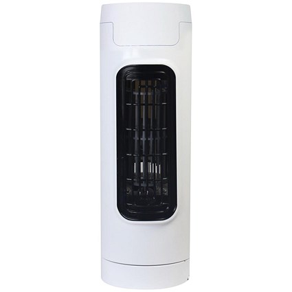 5 Star Mini Tower Fan, H330mm, White