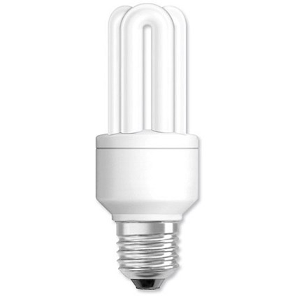 GE Light Bulb Energy Saving Compact Fluorescent Screw Fitting 11W