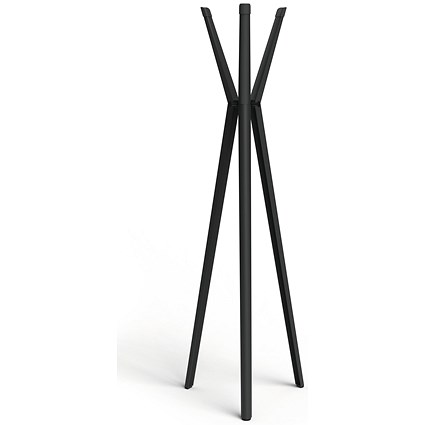 Durable Durastore Coat Stand, Black