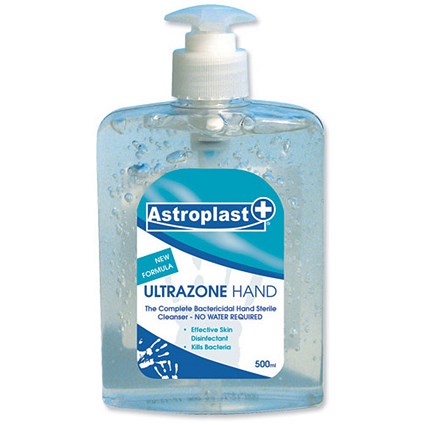 Wallace Cameron Sterizone Hand Cleanser Bactericidal No Water Required 500ml [Pack 2]