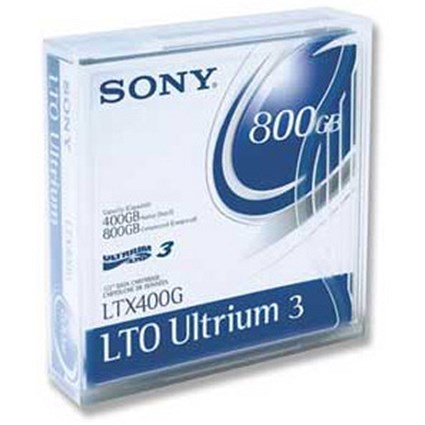 Sony LTO Ultrium Data Tape Cartridge 400-800GB 609m