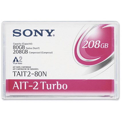 Sony AIT-2 Turbo Data Tape Cartridge for Turbo Drive 208GB