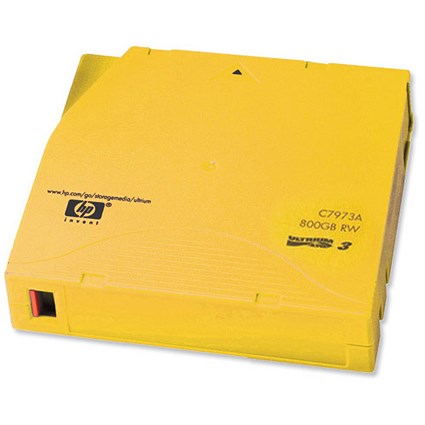 Hewlett Packard [HP] Ultrium Data Cartridge Rewritable 800GB LTO-3