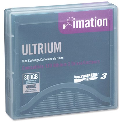 Imation Ultrium LTO 3 Data Tape Cartridge 400-800GB 609m