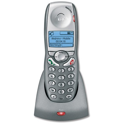 BT Diverse 6200 Additional Handset and Charger 100 Name Directory GAP SMS LCD Display Ref 019832