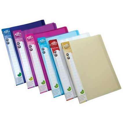 Concord Display Book / 20 Pockets / A4 / Assorted / Pack of 12