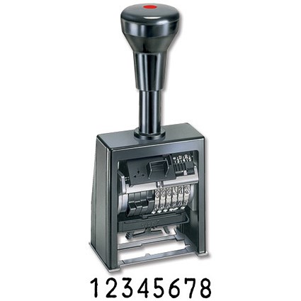 Reiner B6-8 Auto Numberer 8-Wheel 5.5mm