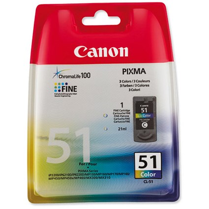 Canon CL-51 Colour Inkjet Cartridge