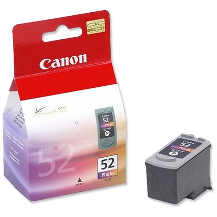 Canon CL-52 Inkjet Cartridge Photo Colour Ref 0619B001
