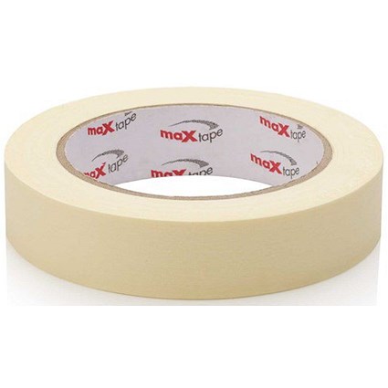 Max Tape General Purpose Masking Tape 24mm x 50m (Pack 9) -